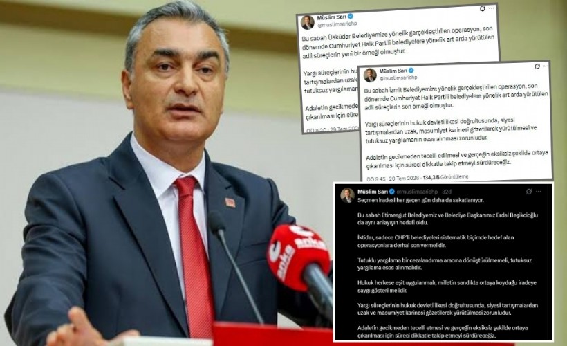 'Kopyala-yapıştır' skandalı sonrası CHP'li Sarı’dan yeni metin