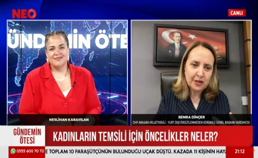 NEO TV'de konuşan CHP'li Dinçer'den 'ekonomi' eleştirisi: Açlık sınırı 30 bin liranın üzerinde, yangın mutfakta!