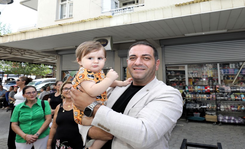 Narlıdere’nin en küçük hemşehrilerine sevgi dolu hoşgeldin