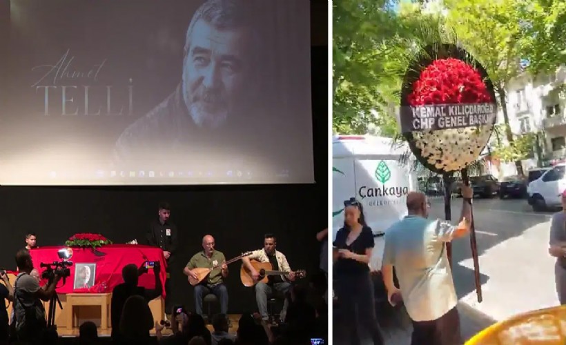 Şair Ahmet Telli son yolculuğuna uğurlandı: Kılıçdaroğlu'nun çelengi törene alınmadı!