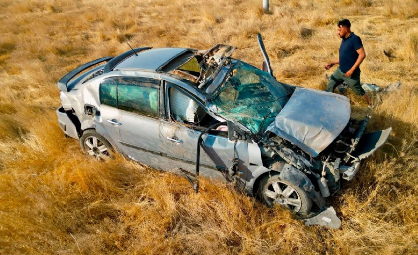 Şarampole devrilen otomobilin 20 yaşındaki sürücüsü hayatını kaybetti