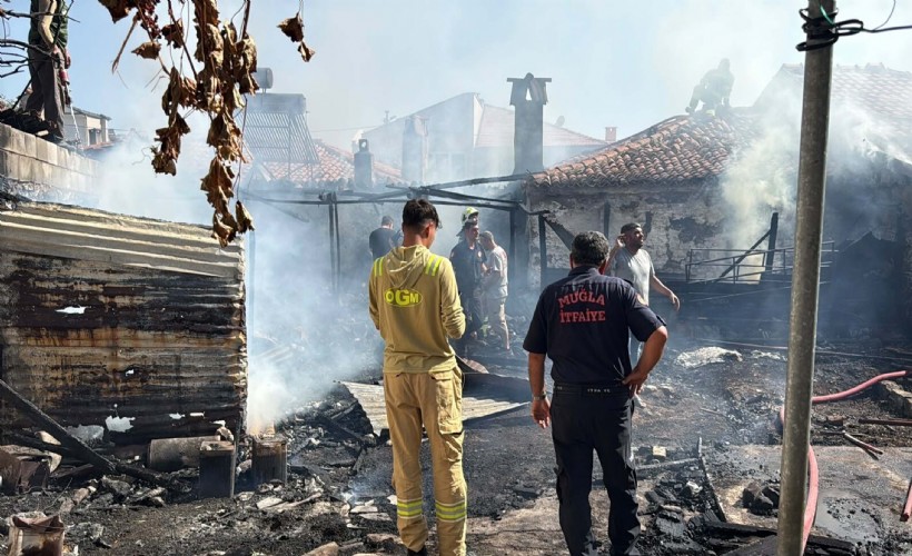 Tek katlı ev küle döndü: 77 yaşındaki adam kurtarılamadı