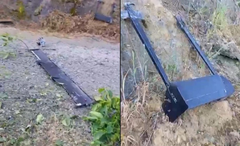Ukrayna'ya ait patlayıcı yüklü İHA Trabzon'da infilak etti!