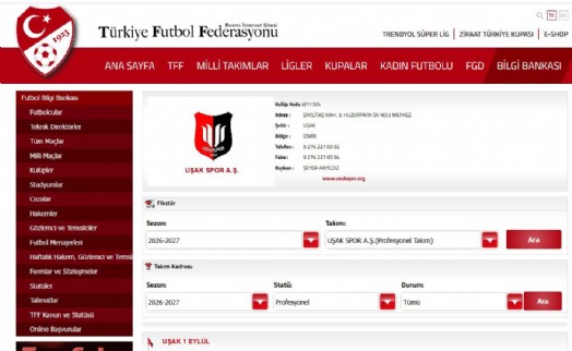 Uşakspor'da resmi devir tamamlandı