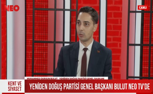 Yeniden Doğuş Partisi Genel Başkanı Bulut'tan NEO TV'de çarpıcı açıklamalar: 'Siyaset anlayışını değiştireceğiz'
