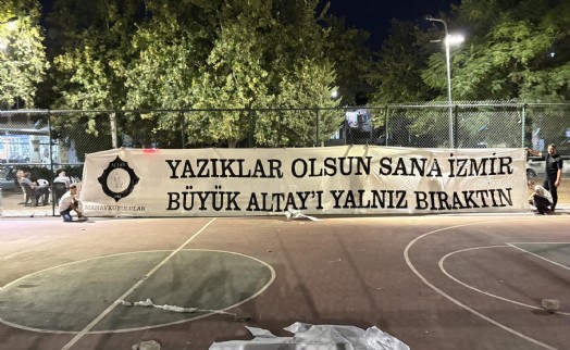 112 yıllık Altay'da kayyım şoku: Taraftardan İzmir'e sitem