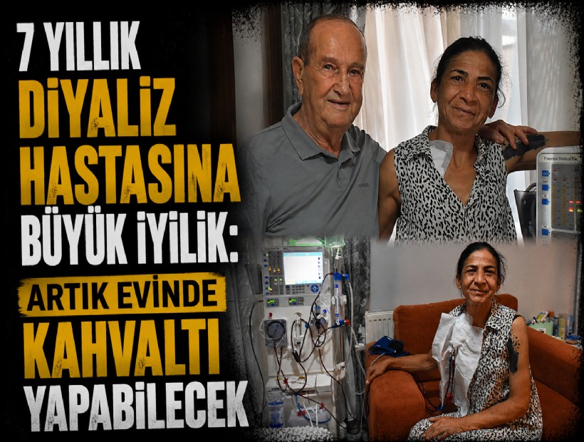 7 yıllık diyaliz hastasına büyük iyilik: Evine cihaz kuruldu
