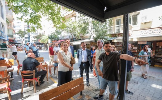 Alsancak'ın iki sokağına yeni kimlik: Tasarımlarıyla bölgeye örnek olacak