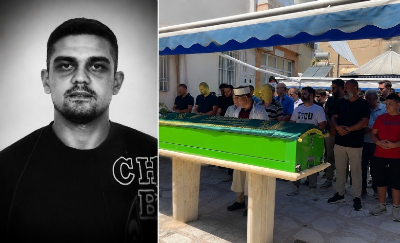 Aydın'da kazada ölen Okan, son yolculuğuna uğurlandı
