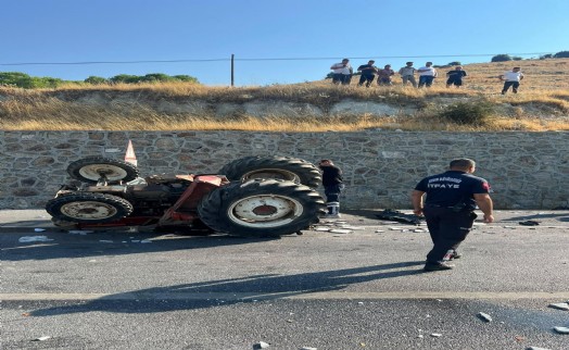 Aydın'da ölümle sonuçlanan kazada traktör sürücüsü tutuklandı