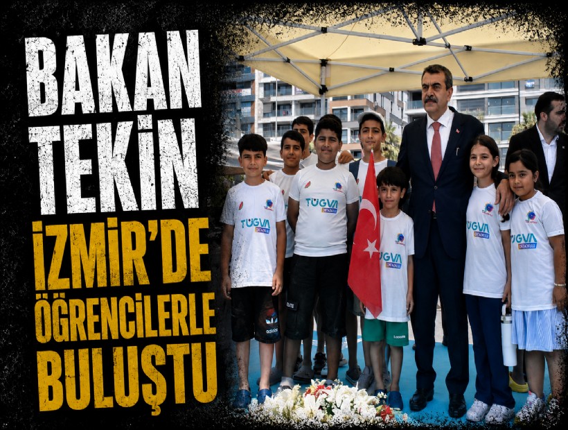 Bakan Tekin İzmir'de: Gece-gündüz çalışıyoruz