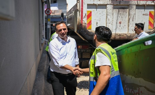 Başkan Eşki Çamdibi'nde sözünü tuttu