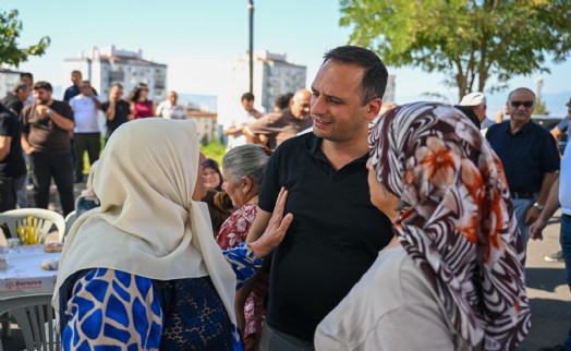 Başkan Eşki Kent Bostanı'nda üretici kadınlarla buluştu