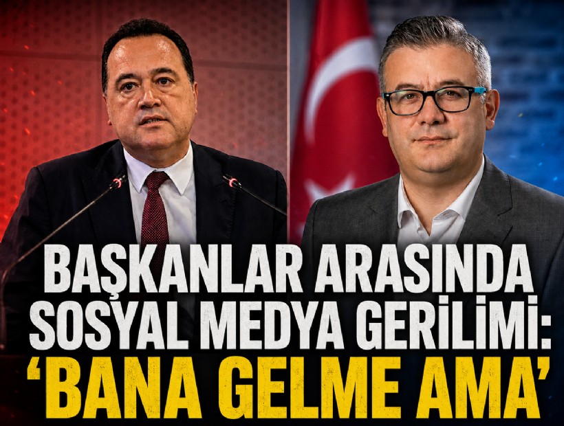 Başkanlar arasında sosyal medya gerilimi: 'Bana gelme ama'