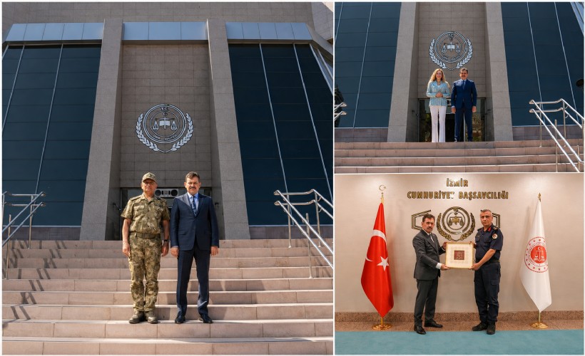 Başsavcı Yeldan'a 3 isimden veda ziyareti