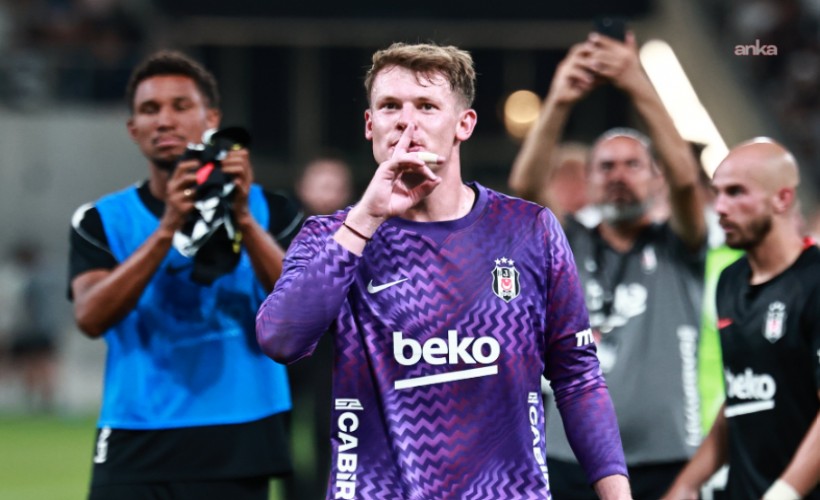 Beşiktaş, Çekya’da 10 kişiyle kazandı