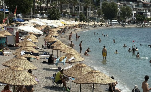 Bodrum hava 40 dereceyi aştı!