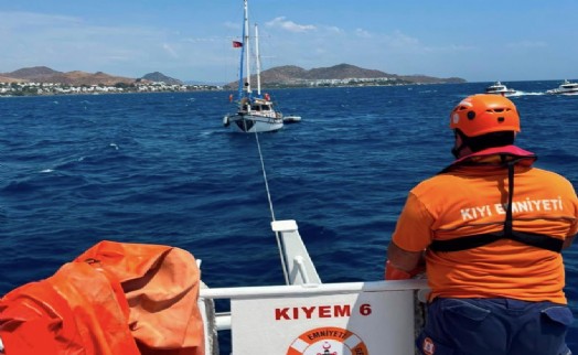 Bodrum'da makine arızası panik yarattı! 10 kişi kurtarıldı