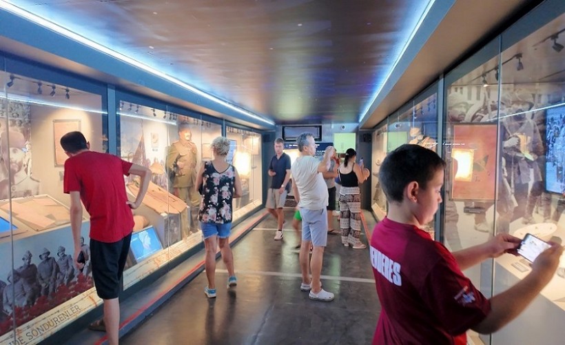 Çanakkale Müzesi Menderes’te ilgi gördü