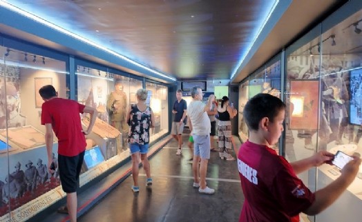 Çanakkale Müzesi Menderes'te ilgi gördü