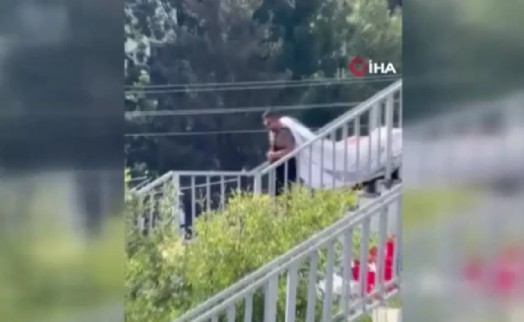 Cumhurbaşkanı Erdoğan'ın pankartını söken yurttaş tutuklandı
