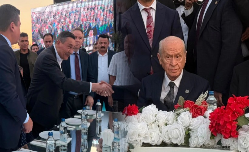 Devlet Bahçeli nikah şahidi oldu: Melih Gökçek de oradaydı
