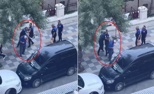 Engelli pamuk şekerciyi darp eden zabıta görevden uzaklaştırıldı