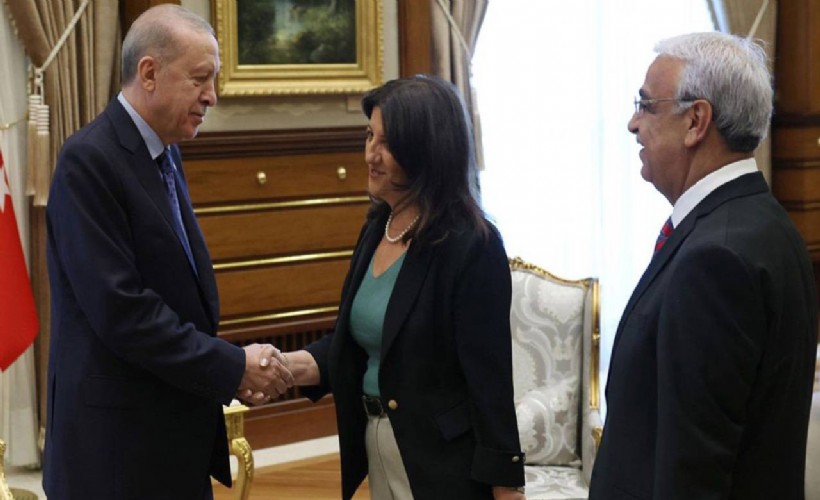 Erdoğan- DEM Parti görüşmesi sona erdi: 'Süreçte ortak irade teyit edildi'