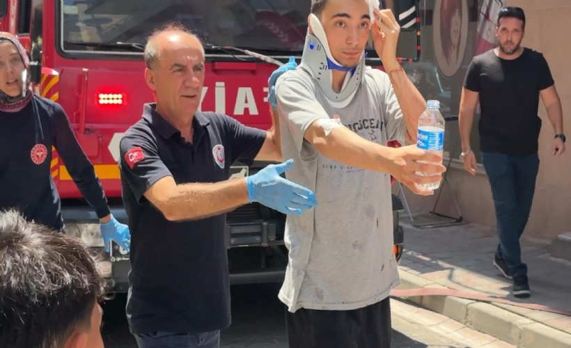 Evini ilaçlarken çamaşır makinesi patladı: 1'i ağır 2 yaralı