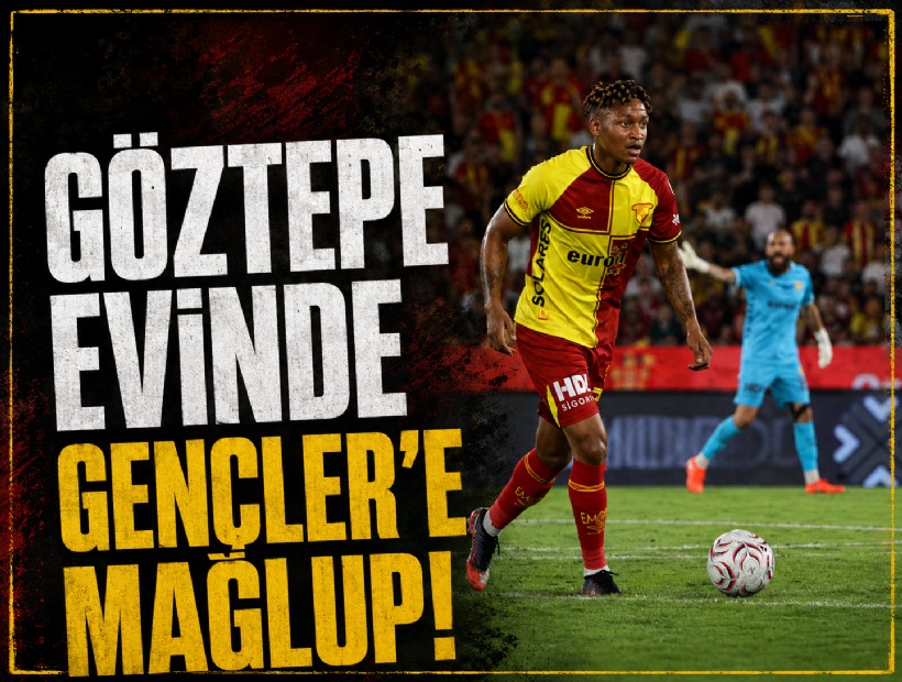 Göztepe evinde Gençler'e mağlup!