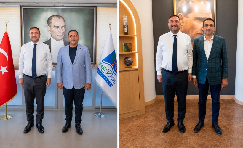 Gümrükçü'den Onur Yiğit ve Erman Uzun'a ziyaret