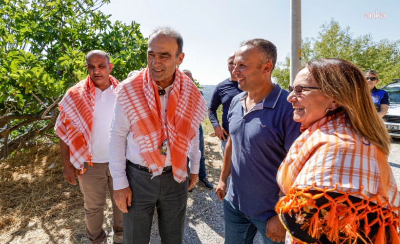 Güzelbahçe'de Bardacık Festivali hazırlığı... İzmir Büyükşehir'den destek ziyareti