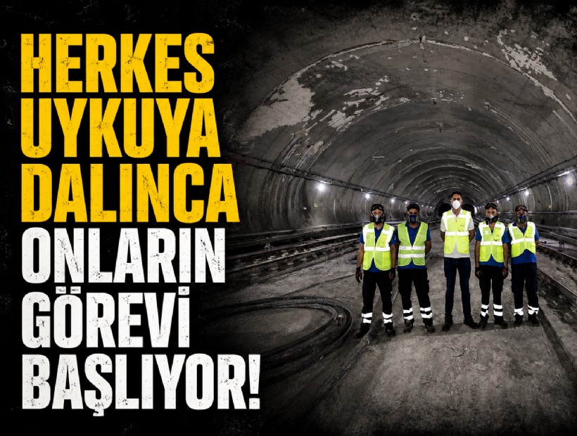 Herkes uykuya dalınca onların görevi başlıyor
