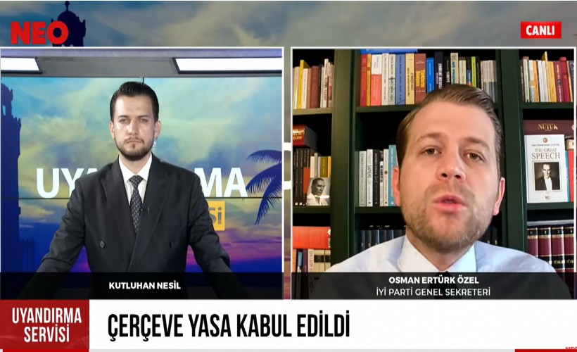 İYİ Partili Özel’den ‘çerçeve yasa’ çıkışı: 'İhanetin zaman aşımı yoktur'