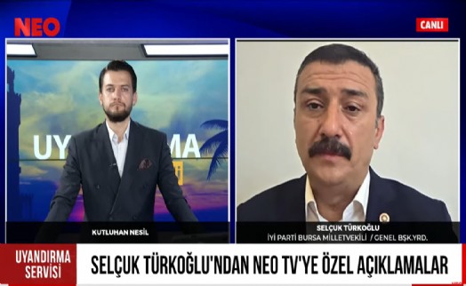 İYİ Partili Türkoğlu'ndan NEO TV'de sert çıkışlar: ‘Bu bir ihanet sürecidir'