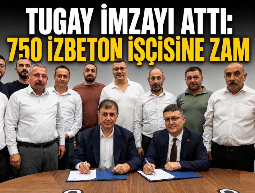 İZBETON’da toplu iş sözleşmesi imzalandı