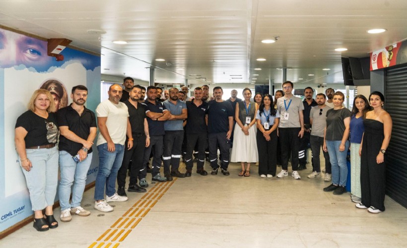 İZDENİZ personeline afet ve yangın eğitimi