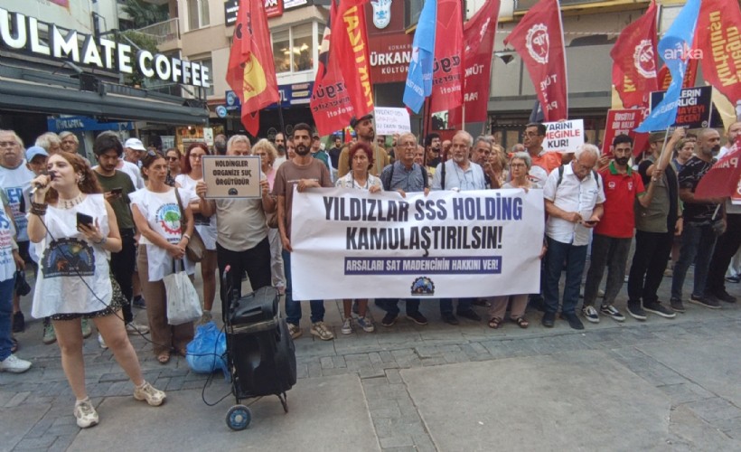 İzmir'den Ankara'daki madenciler için destek eylemi