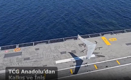 KALKAN DİHA, TCG Anadolu ve TCG Burgazada'da test uçuşlarını başarıyla tamamladı