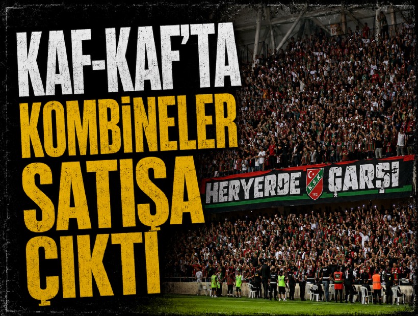 Karşıyaka'da üç branşın kombinesi satışa çıktı