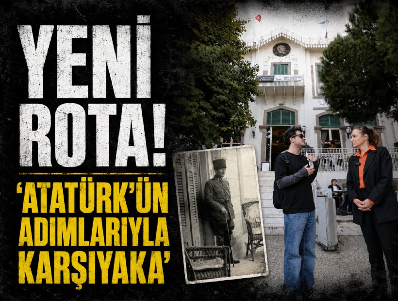 Karşıyaka’da rehberli turlar yeni rotayla devam ediyor: 'Atatürk’ün Adımlarıyla Karşıyaka'