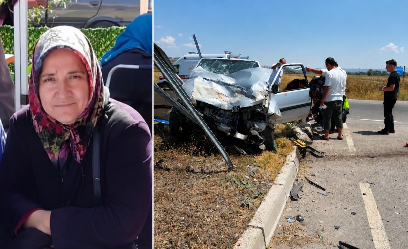 Kazada ölen kadın toprağa verildi