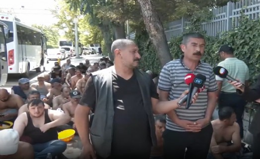 Madencilerin eylemi dördüncü gününde...