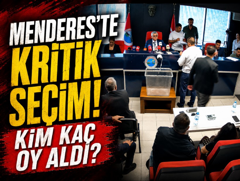 Menderes'te seçim günü; Başkan Vekili kim olacak?