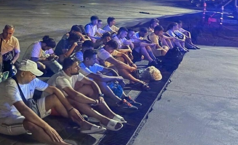 Muğla'da 25 kaçak göçmen yakalandı