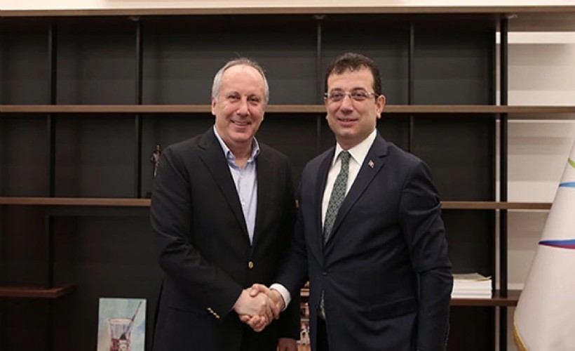 Muharrem İnce'den Ekrem İmamoğlu'na ziyaret