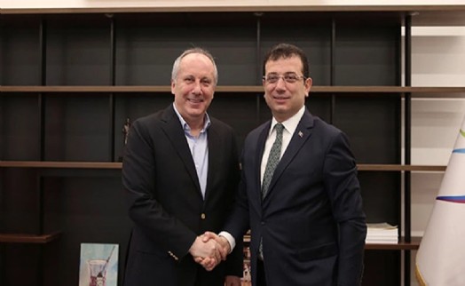 Muharrem İnce'den Ekrem İmamoğlu'na ziyaret