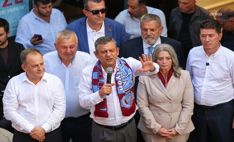 Özel'den Trabzon'da net mesaj: 'Türkiye bize emanet, kimse korkmasın'