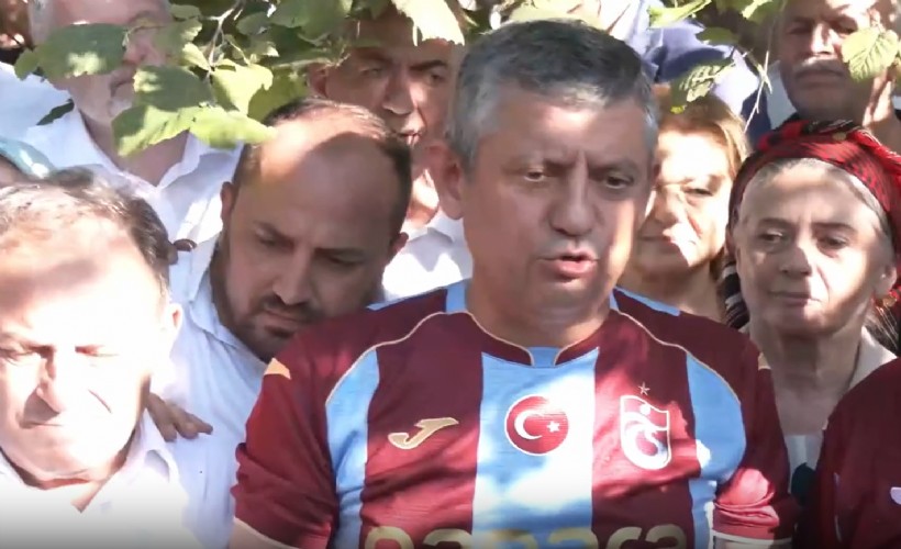 Özgür Özel'den fındık ve çay üreticisine taahhüt