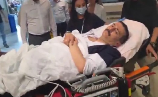 Polis müdahalesi esnasında fenalaşan İYİ Partili vekil hastaneye kaldırıldı